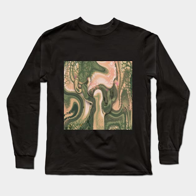 Cactus Illusion Long Sleeve T-Shirt by MayGreenAbgrall